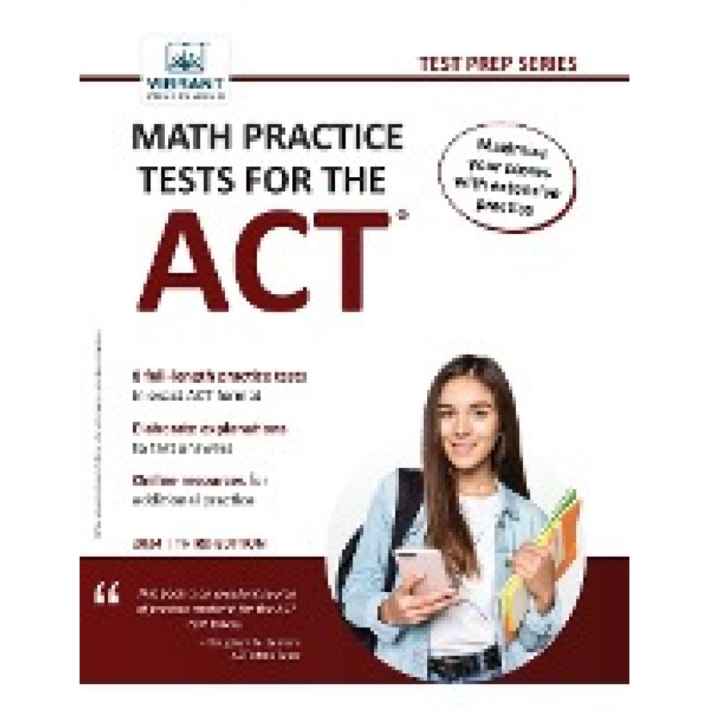 Publishers, Vibrant: Math Practice Tests for the ACT
