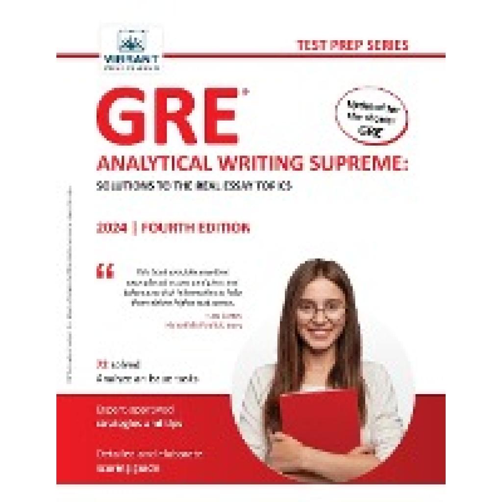 Publishers, Vibrant: GRE Analytical Writing Supreme