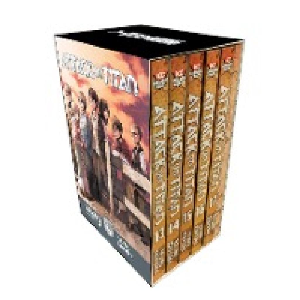 9781632366559 - Attack on Titan Season 3 Part 1 Manga Box Set - Hajime Isayama Kartoniert (TB)