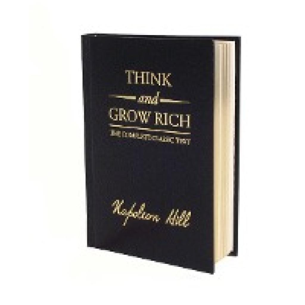 9781585426591 - Think and Grow Rich Deluxe Edition - Napoleon Hill Gebunden