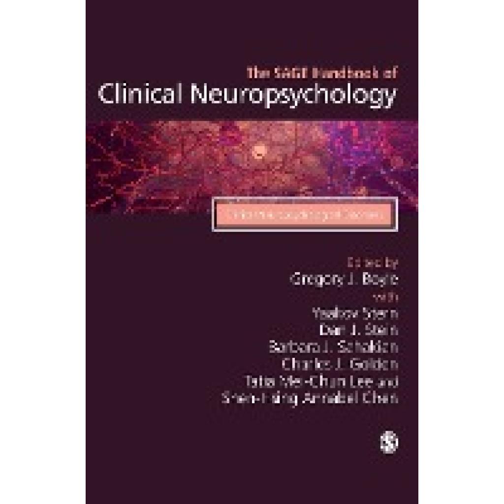 The SAGE Handbook of Clinical Neuropsychology