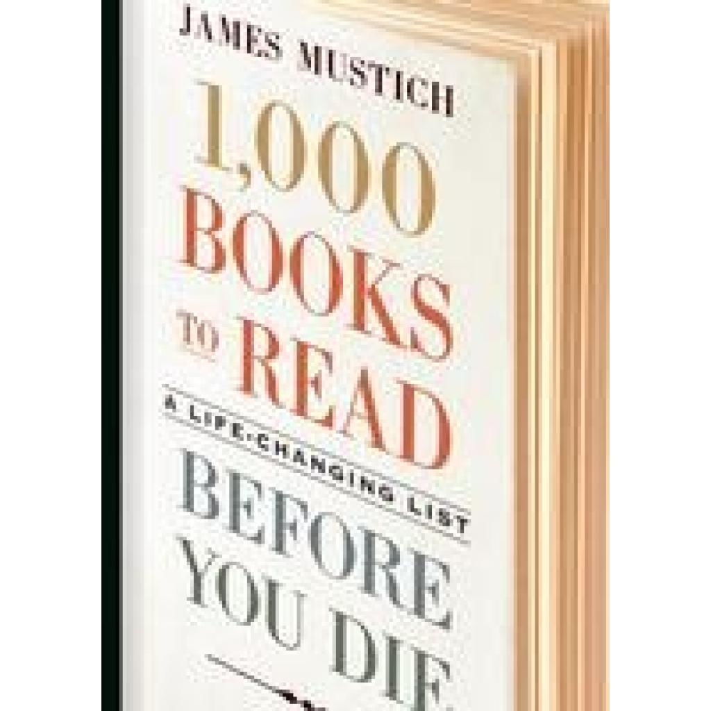 9781523504459 - 1000 Books to Read Before You Die - James Mustich Gebunden