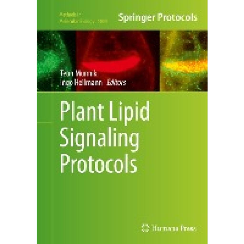 Plant Lipid Signaling Protocols