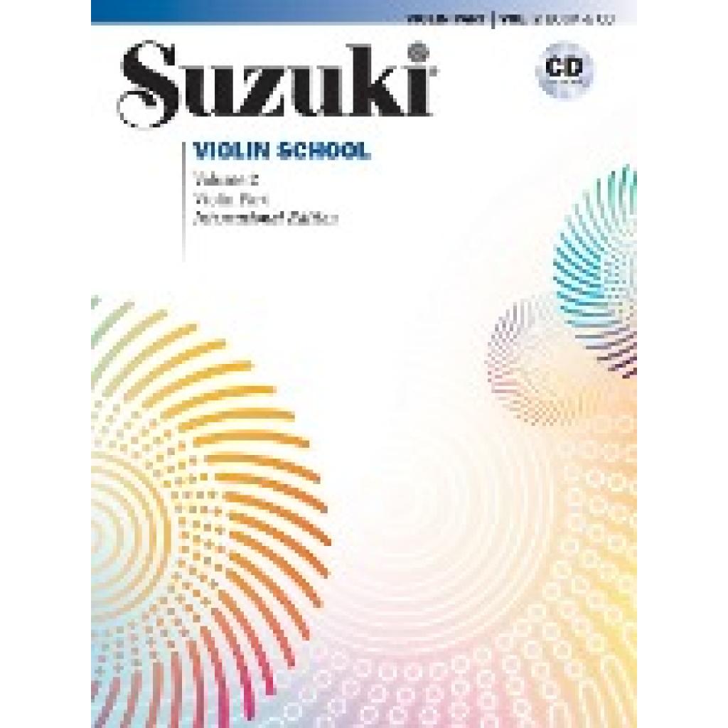 9781470644154 - Suzuki Violin School International Edition w Audio-CDVol2 - Shinichi Suzuki Geheftet