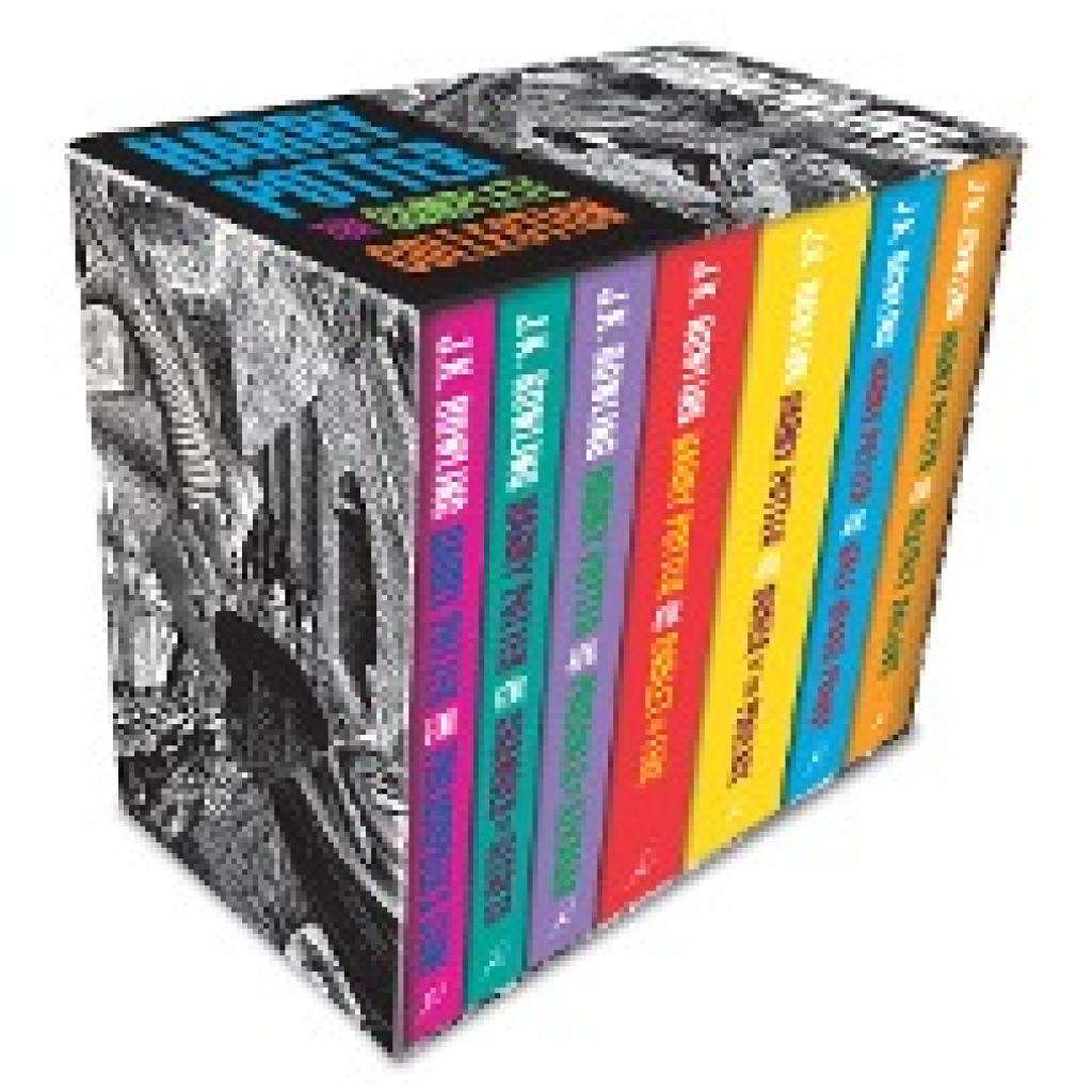 9781408898659 - Harry Potter Boxed Set The Complete Collection (Adult Paperback) m Buch m Buch m Buch m Buch m Buch m Buch m Buch 7 Teile - JK Rowling Gebunden