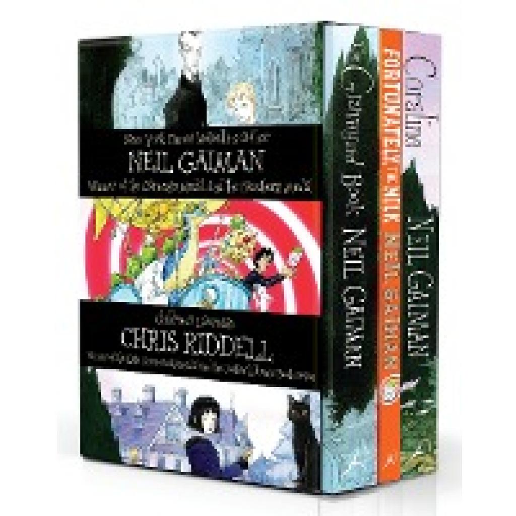 Gaiman, Neil: Neil Gaiman & Chris Riddell Box Set