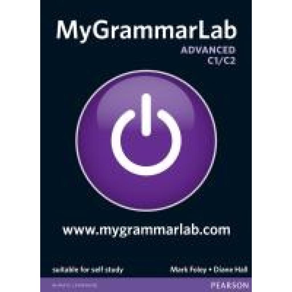 Hall, Diane: MyGrammarLab Advanced without Key and MyLab Pack