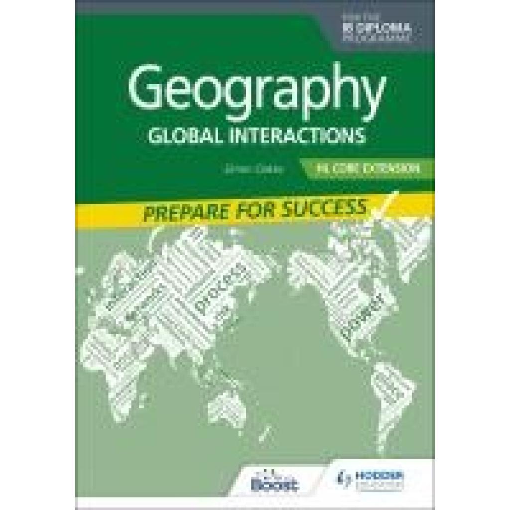 9781398369191 - Geography for the IB Diploma HL Extension Prepare for Success - Simon Oakes Taschenbuch