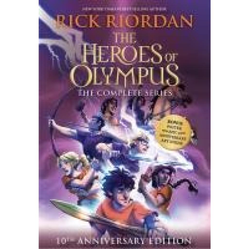 9781368053099 - Riordan Rick Heroes of Olympus Paperback Boxed Set The-10th Anniversary Edition [With Poster]