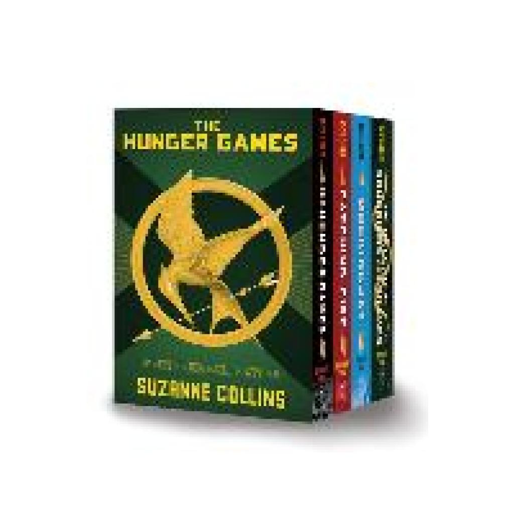 Collins, Suzanne: Hunger Games 4-Book Hardcover Box Set (the Hunger Games, Catching Fire, Mockingjay, the Ballad of Song