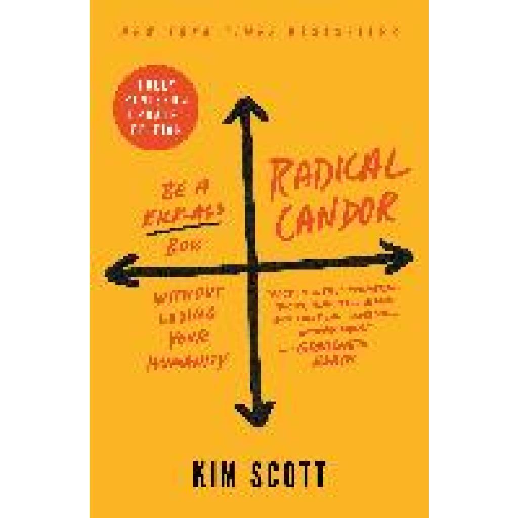 9781250235374 - Radical Candor - Kim Scott Gebunden