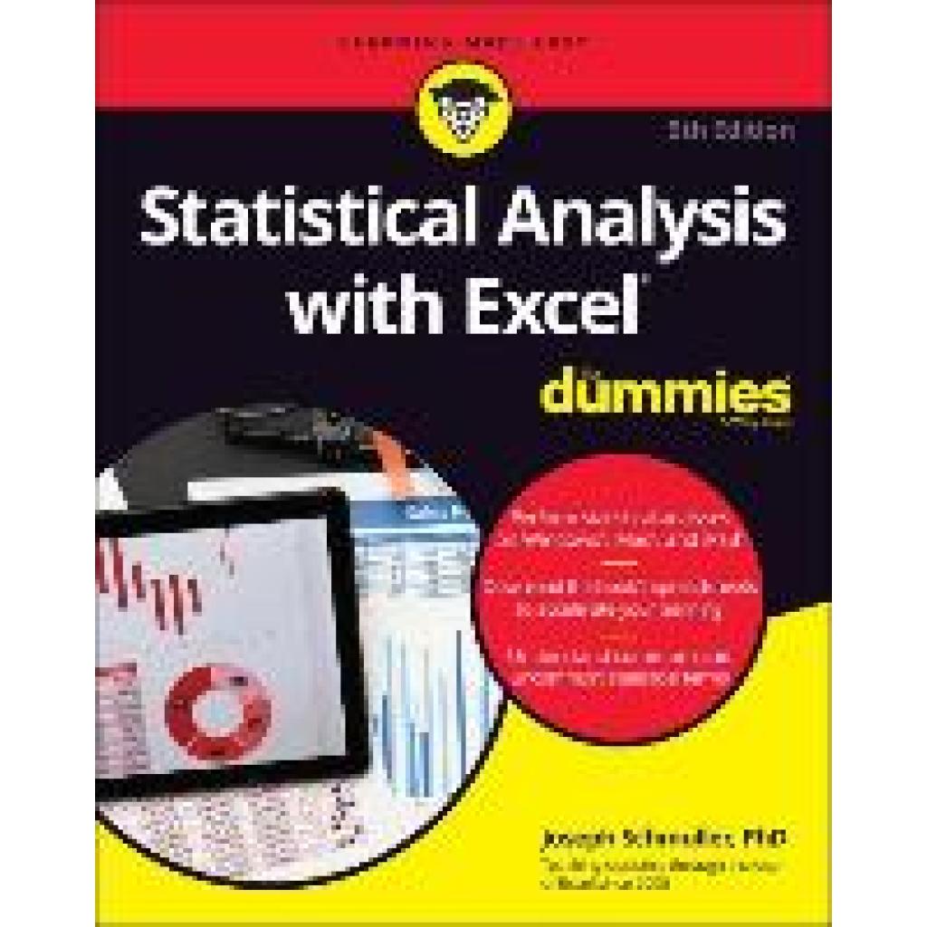 9781119844549 - Statistical Analysis with Excel For Dummies - Joseph Schmuller Taschenbuch