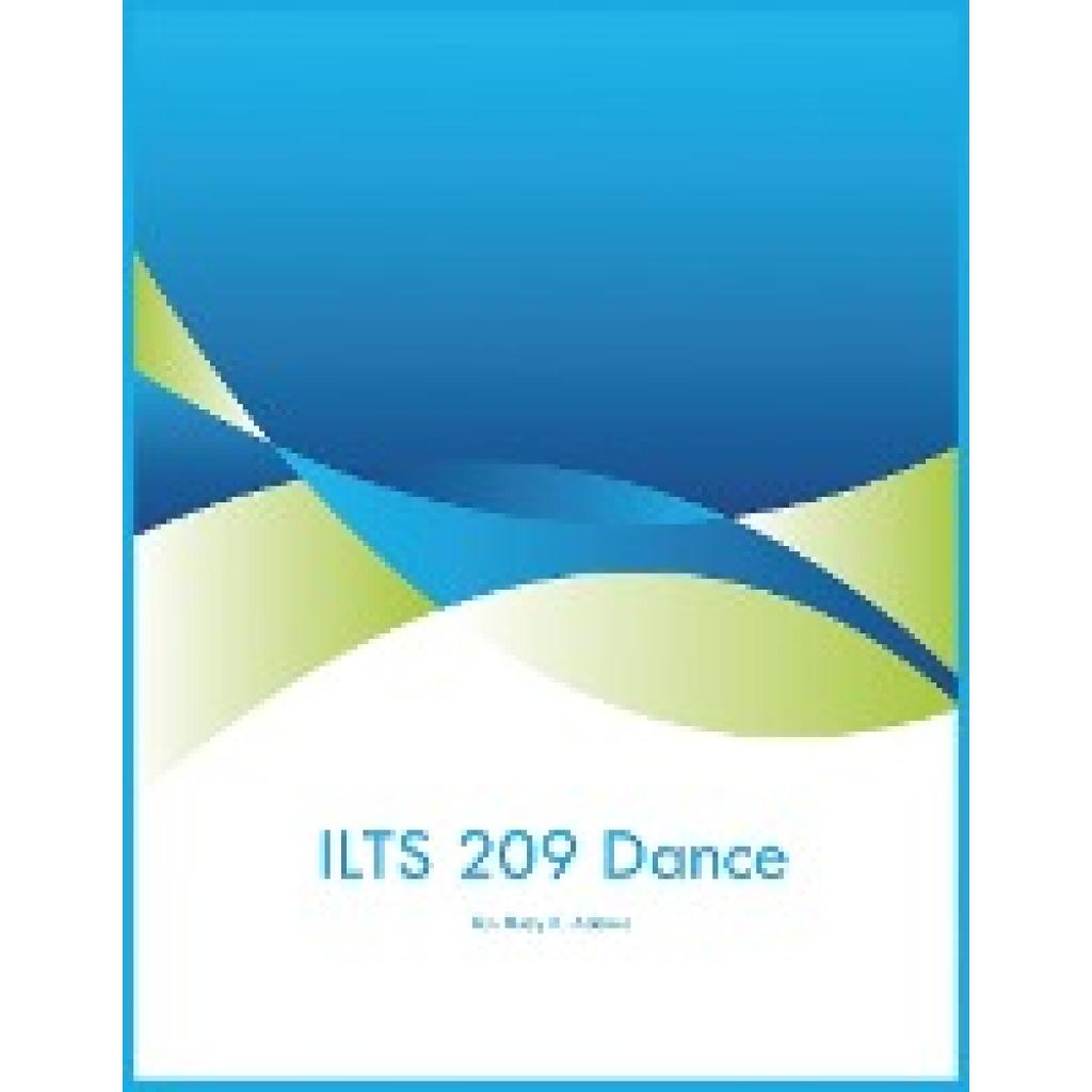 Adams, Huey K: ILTS 209 Dance