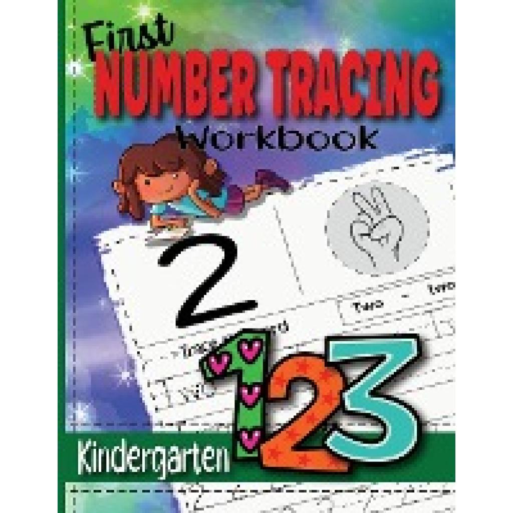 Books, Jocky: First Number Tracing Workbook for Kindergarten