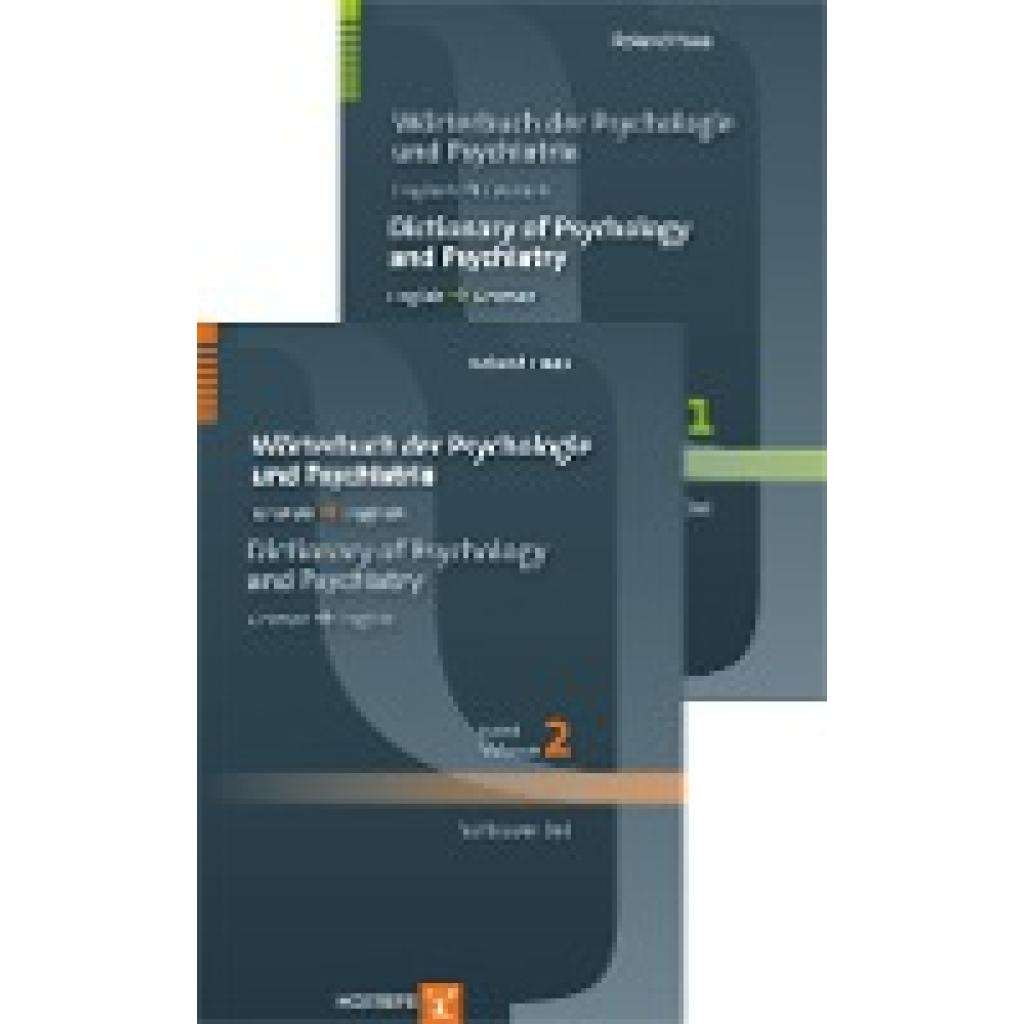 Haas, Roland: Wörterbuch der Psychologie und Psychiatrie / Dictionary of Psychology and Psychiatry