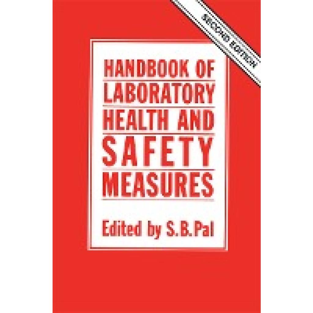 Handbook of Laboratory Health and Safety Measures