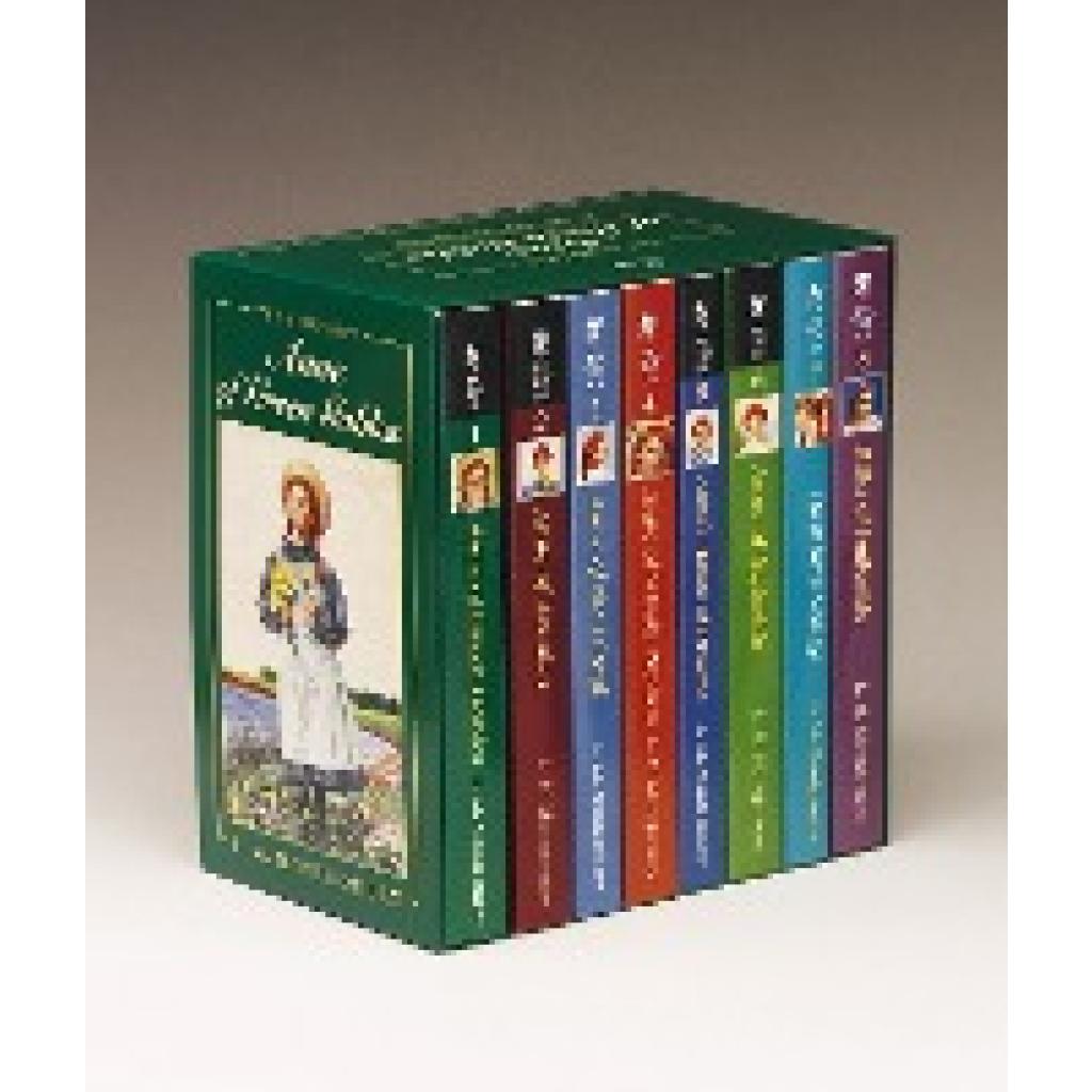 Montgomery, Lucy Maud: Anne of Green Gables, Complete 8-Book Box Set