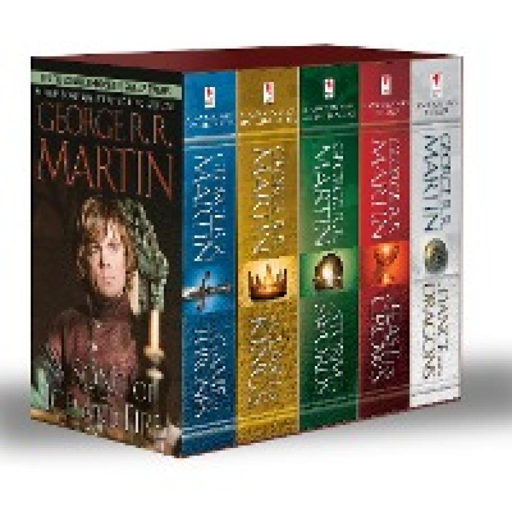 Martin, George R. R.: A Game of Thrones 1-5 Boxed Set. TV Tie-In