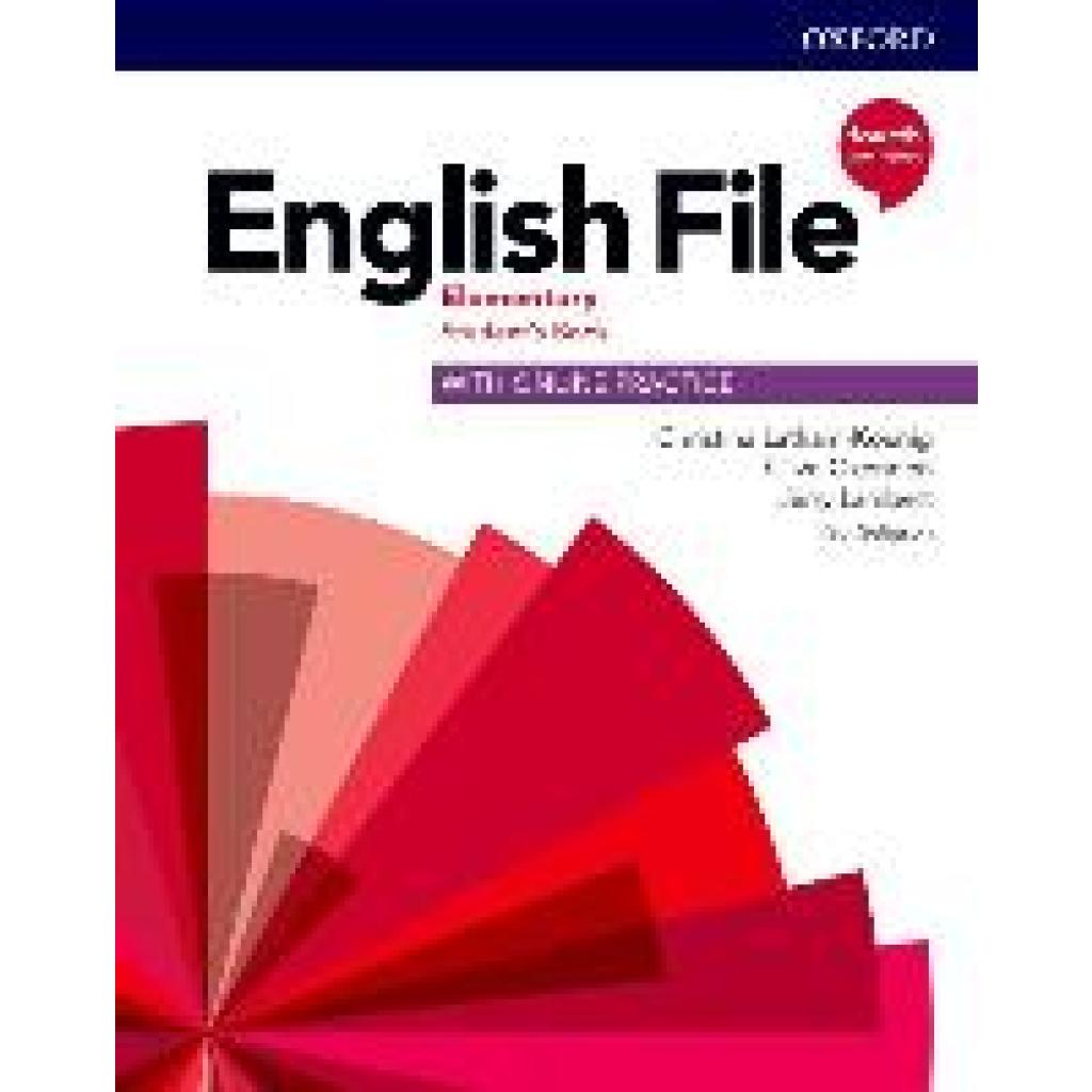 9780194031592 - English File English File Elementary Students Book with Online Practice - Christina Latham-Koenig Clive Oxenden Jerry Lambert Kartoniert (TB)