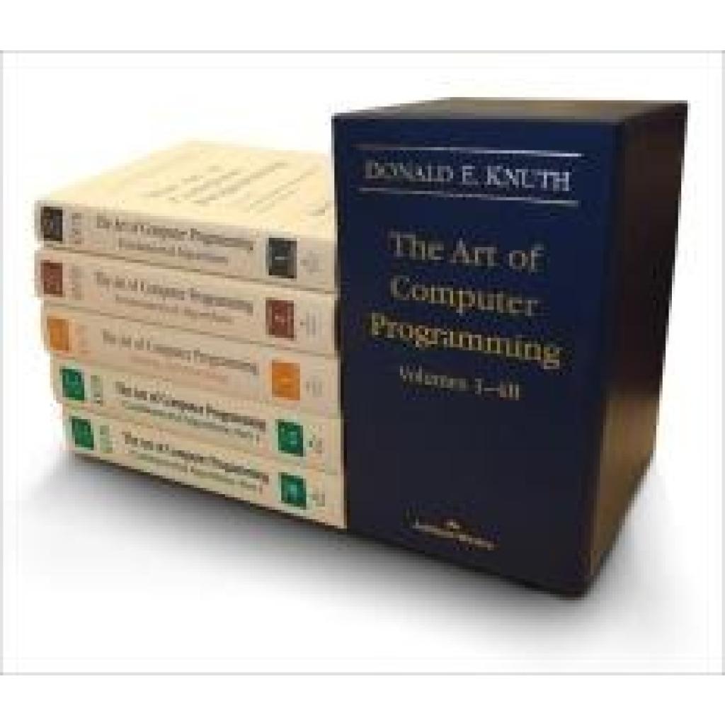 Knuth, Donald: Art of Computer Programming, The, Volumes 1-4B, Boxed Set