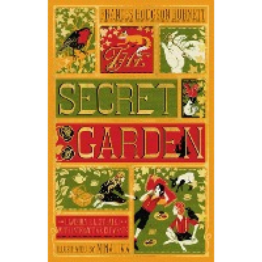 9780062692573 - The Secret Garden (MinaLima Edition) (Illustrated with Interactive Elements) - Frances Hodgson Burnett Gebunden