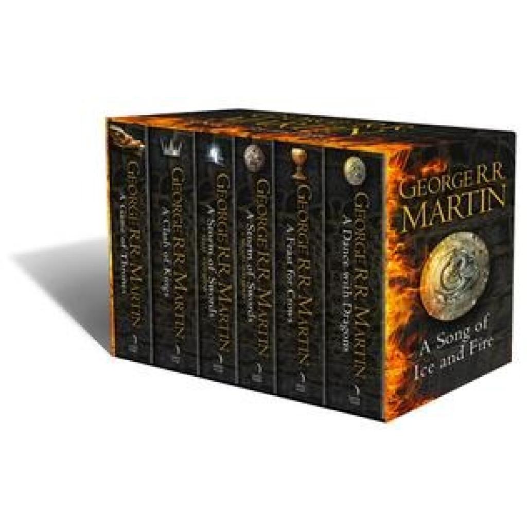 Martin, George R. R.: A Game of Thrones: The Story Continues. 6 Volumes Boxed Set