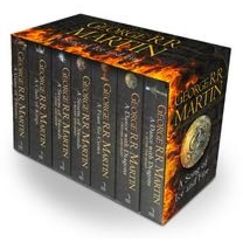 Martin, George R. R.: A Game of Thrones: The Story Continues. 7 Volumes Boxed Set