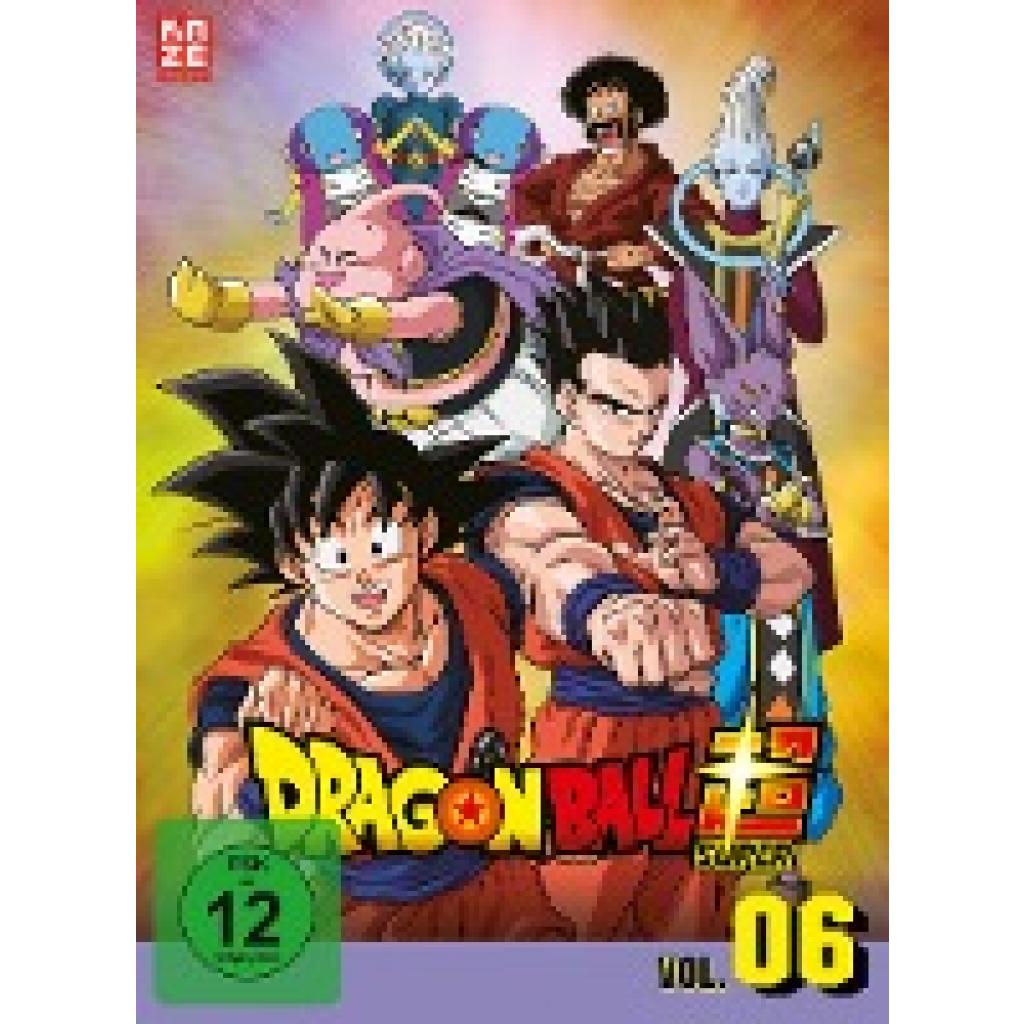 Dragon Ball Super - DVD Box 6 (3 DVDs) - Episoden 77-95