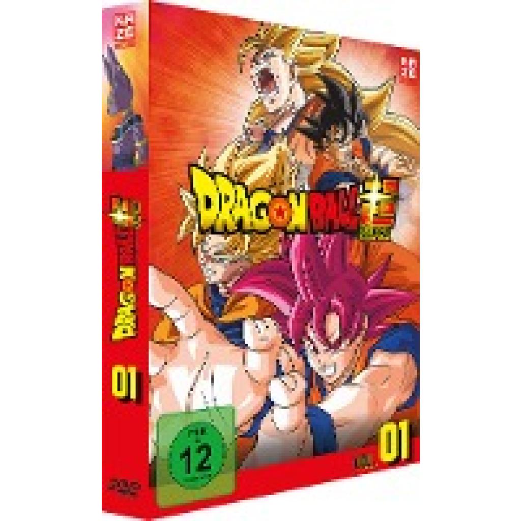 Dragonball Super - 1. Arc: Kampf der Götter - Episoden 1-15 (3 DVDs)