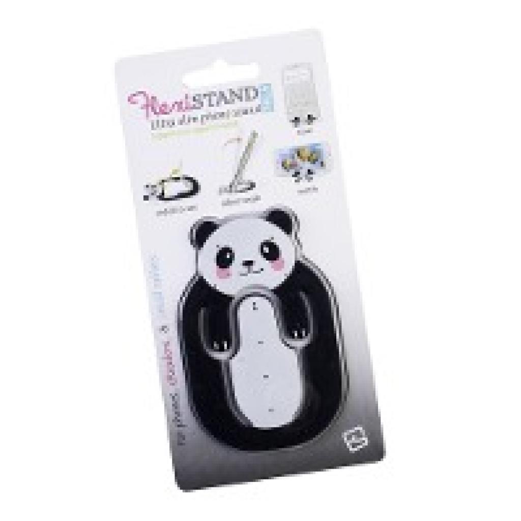 Flexistand (Panda) | flexibler Handyaufsteller | für alle Handys und Mini-Tablets | superflach | stufenlos verstellbar |