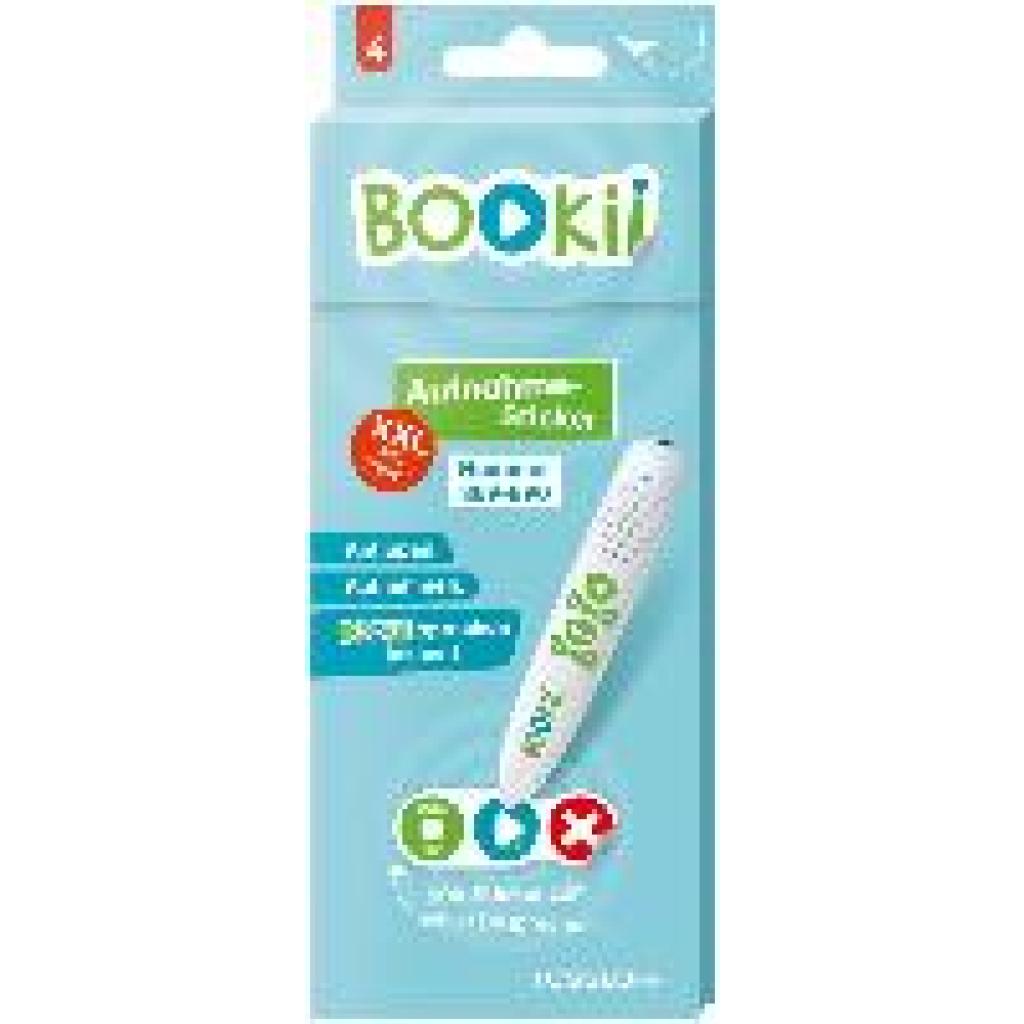 504 BOOKii® Aufnahme-Sticker neutral Paket 4, Nr. 367-870