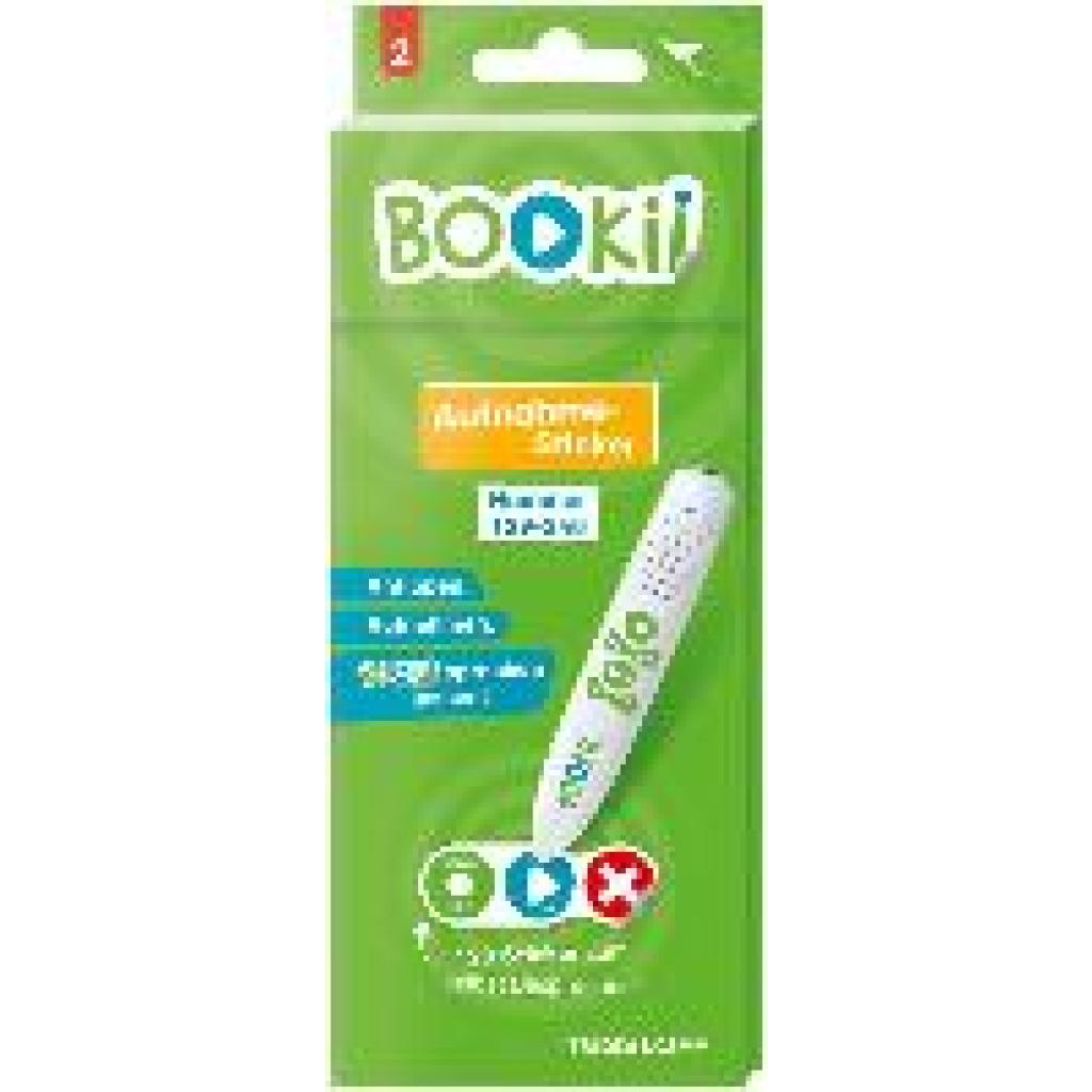 120 BOOKii® Aufnahme-Sticker neutral Paket 2, Nr. 127-246