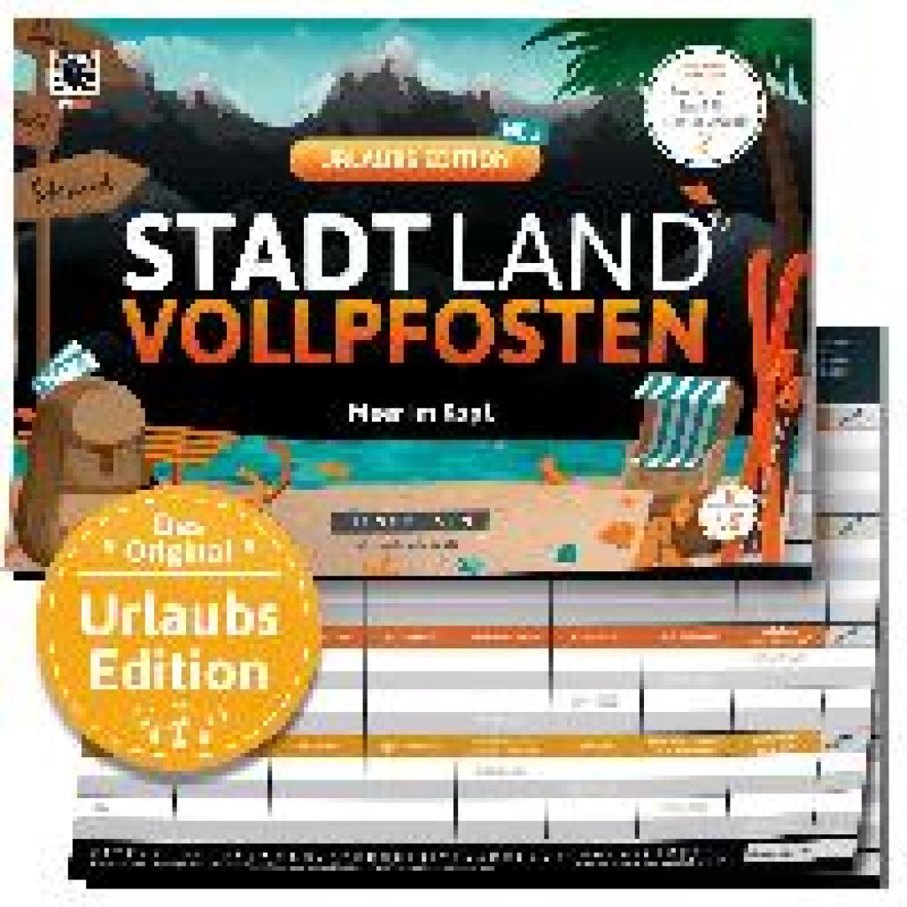 Görz, Denis: DENKRIESEN - STADT LAND VOLLPFOSTEN® - URLAUBS EDITION - "Meer im Kopf." - A4