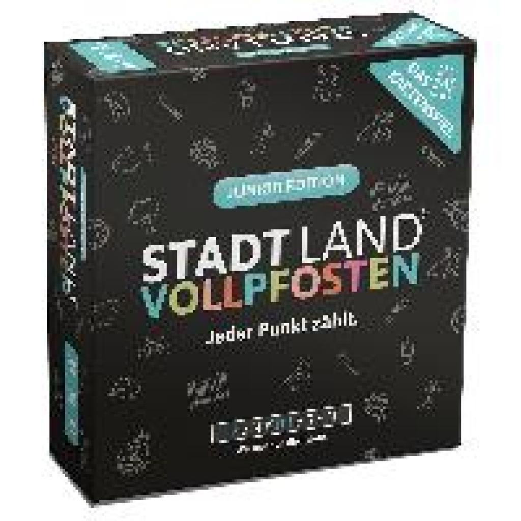 DENKRIESEN - STADT LAND VOLLPFOSTEN - Das Kartenspiel - Junior Edition