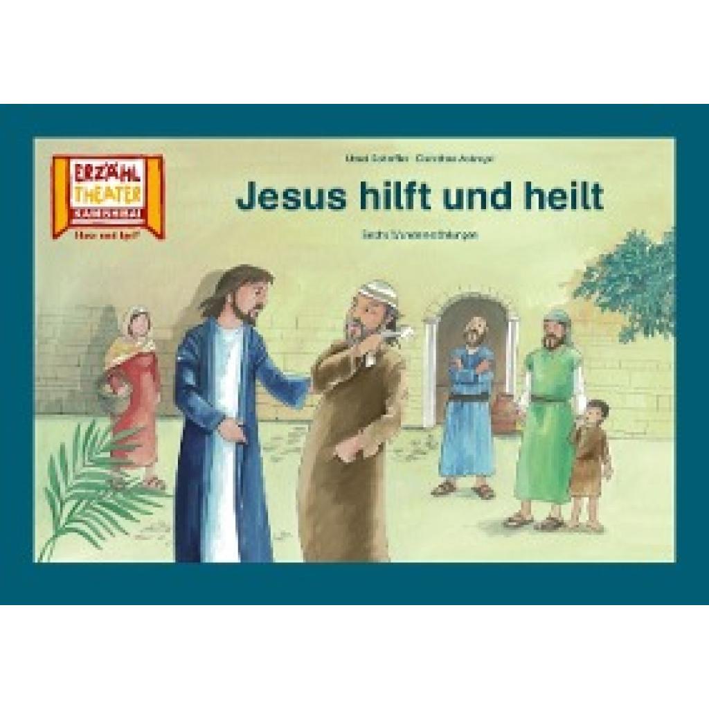 Ackroyd, Dorothea: Jesus hilft und heilt / Kamishibai Bildkarten