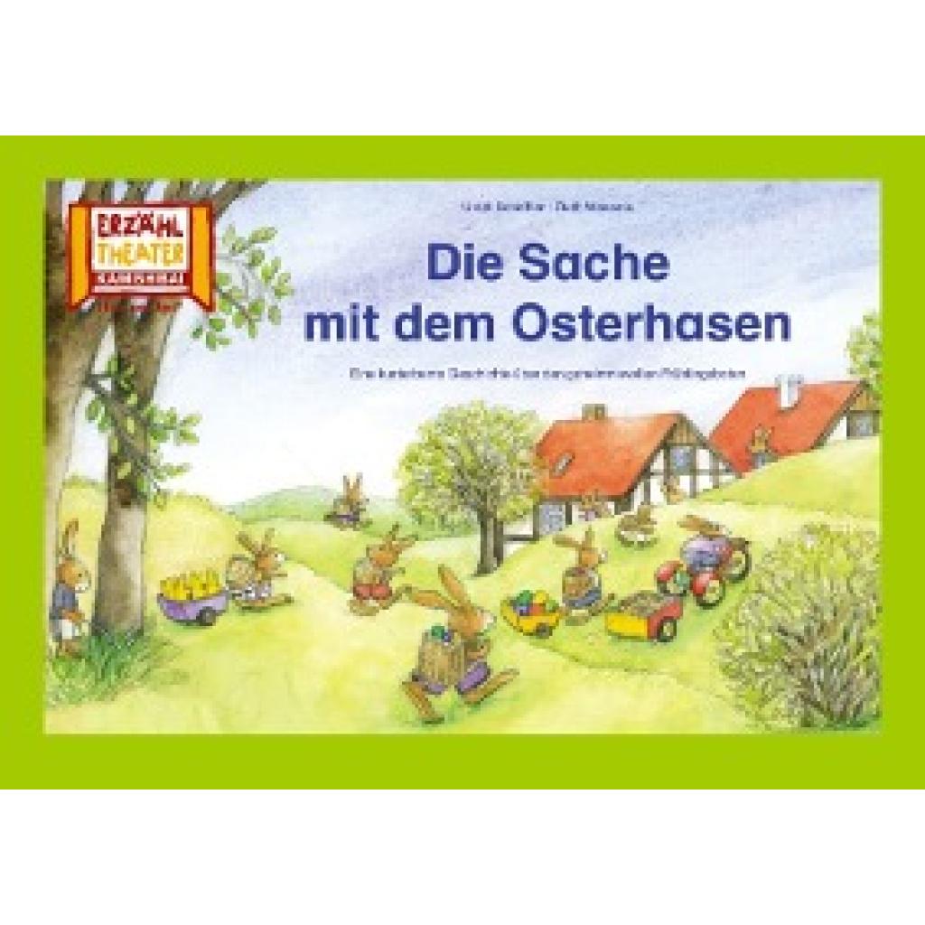 Scheffler, Ursel: Die Sache mit dem Osterhasen / Kamishibai Bildkarten