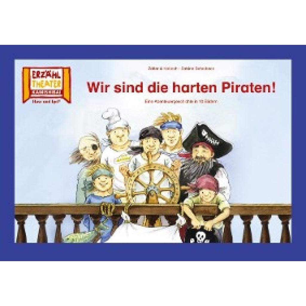 Scholbeck, Sabine: Wir sind die harten Piraten! / Kamishibai Bildkarten