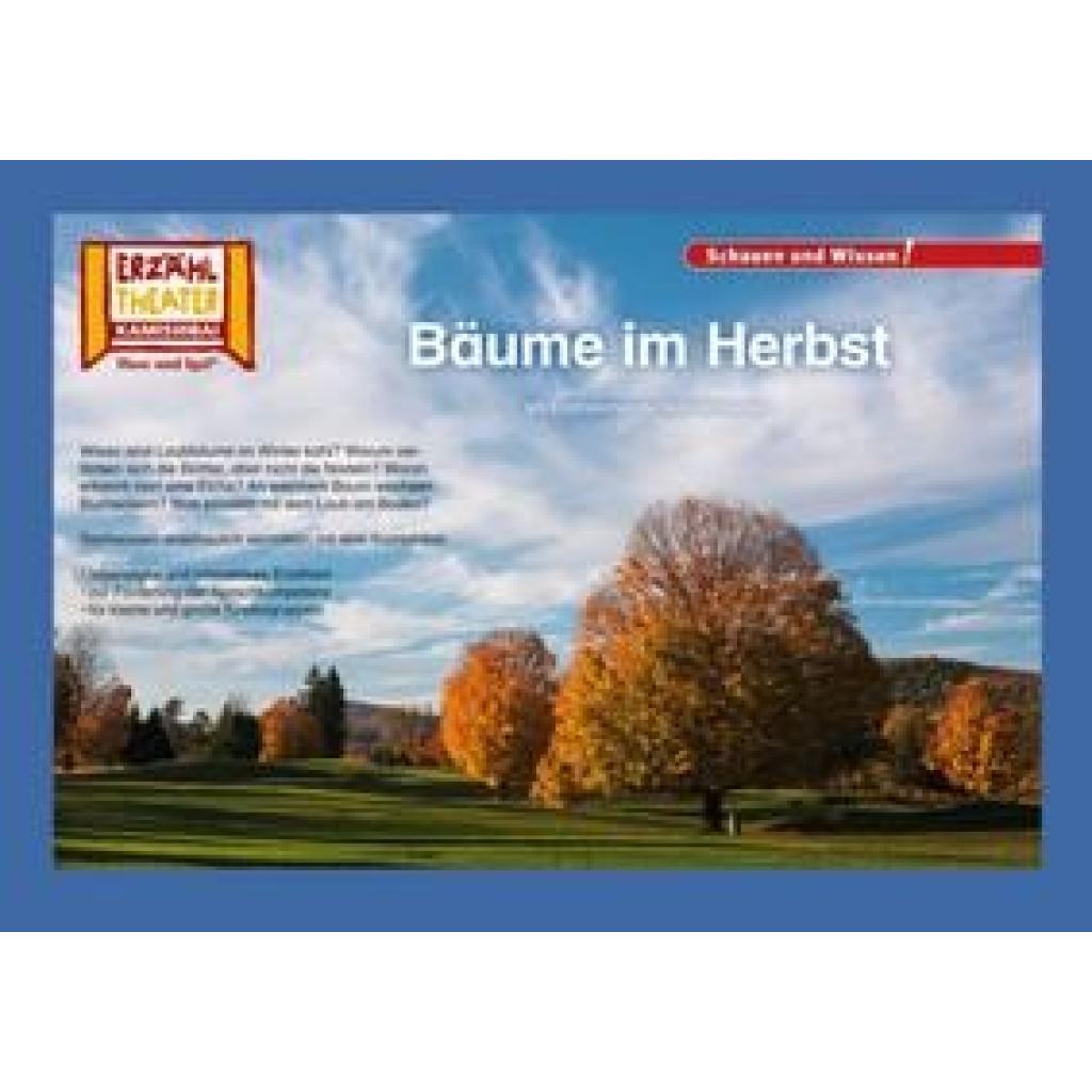 Kamishibai: Bäume im Herbst