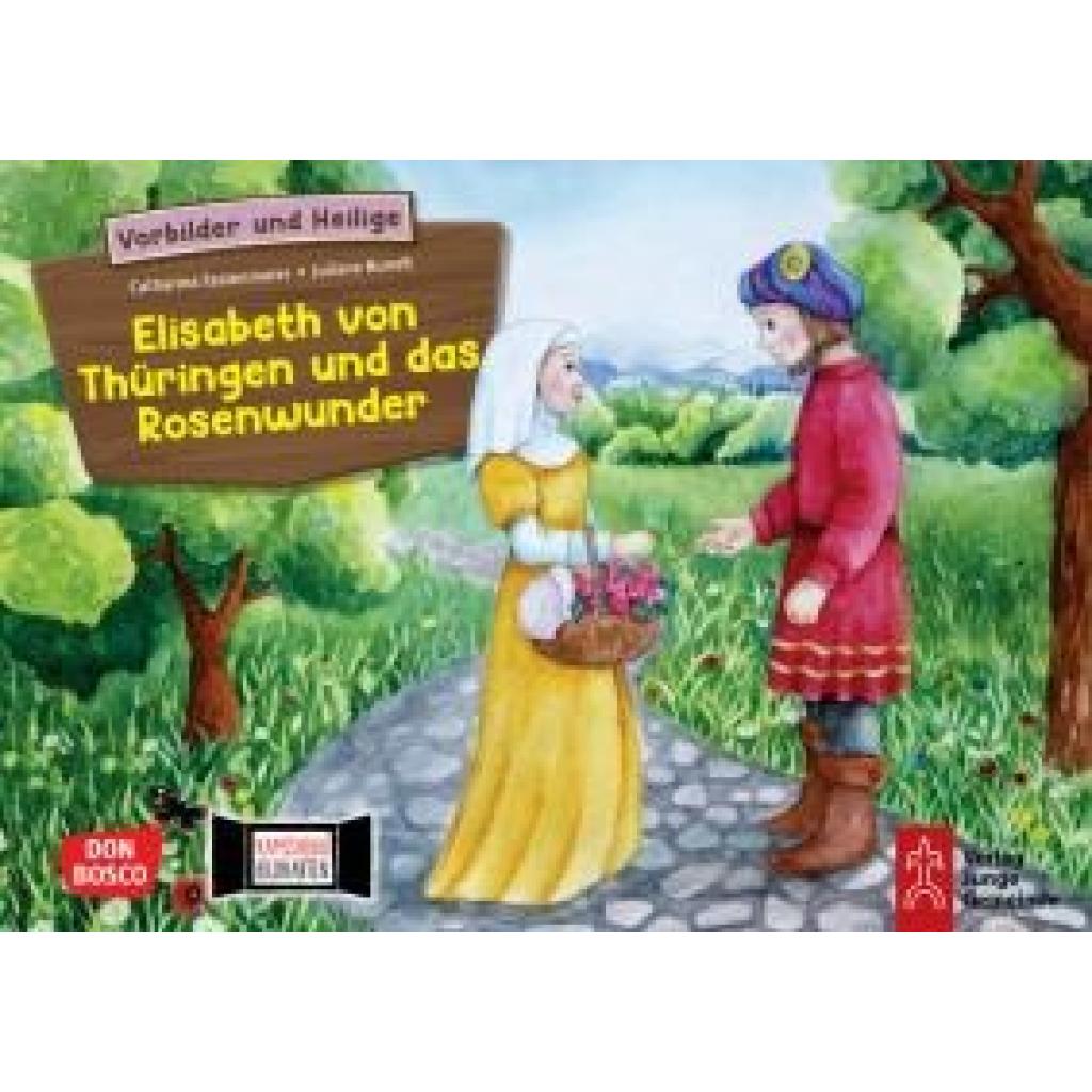 Fastenmeier, Catharina: Elisabeth von Thüringen und das Rosenwunder. Kamishibai Bildkartenset