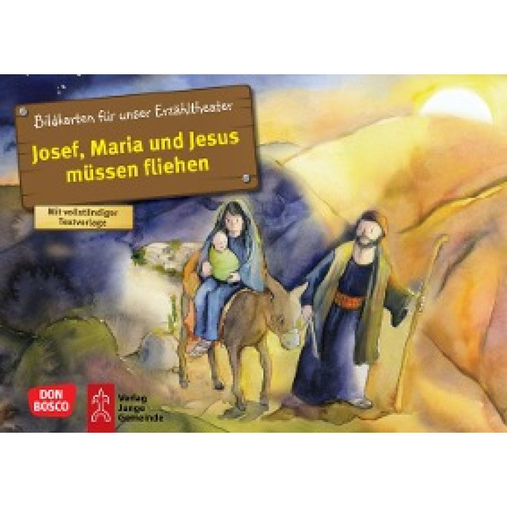 Nommensen, Klaus-Uwe: Josef, Maria und Jesus müssen fliehen. Kamishibai Bildkartenset