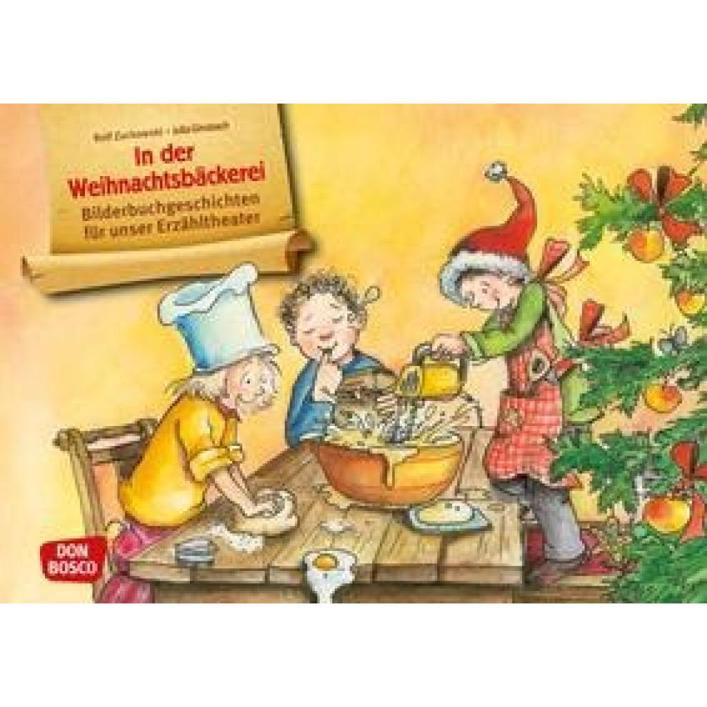 Zuckowski, Rolf: In der Weihnachtsbäckerei. Kamishibai Bildkartenset