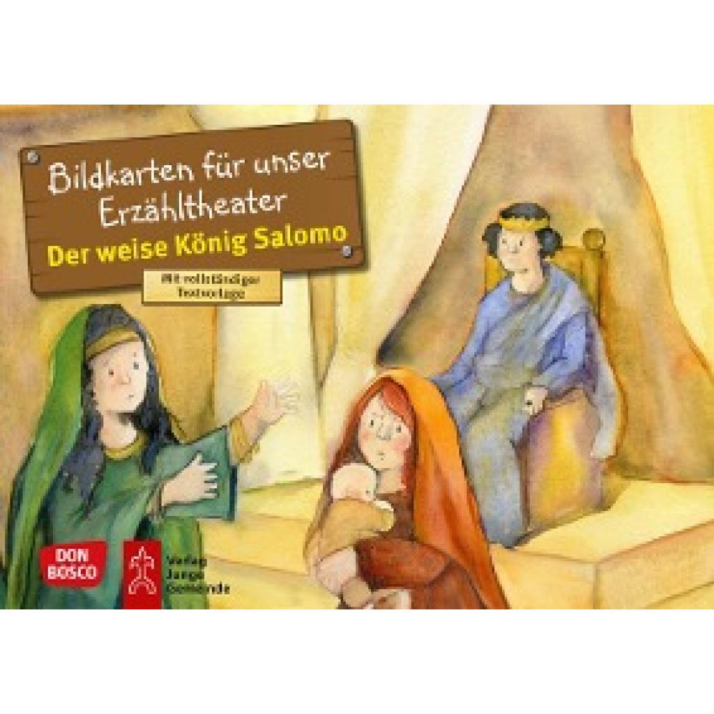 Hartmann, Frank: Der weise König Salomo. Kamishibai Bildkartenset.