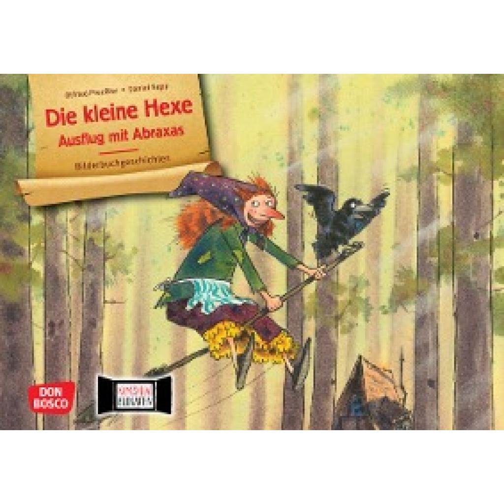 Preußler, Otfried: Die kleine Hexe: Ausflug mit Abraxas. Kamishibai Bildkartenset