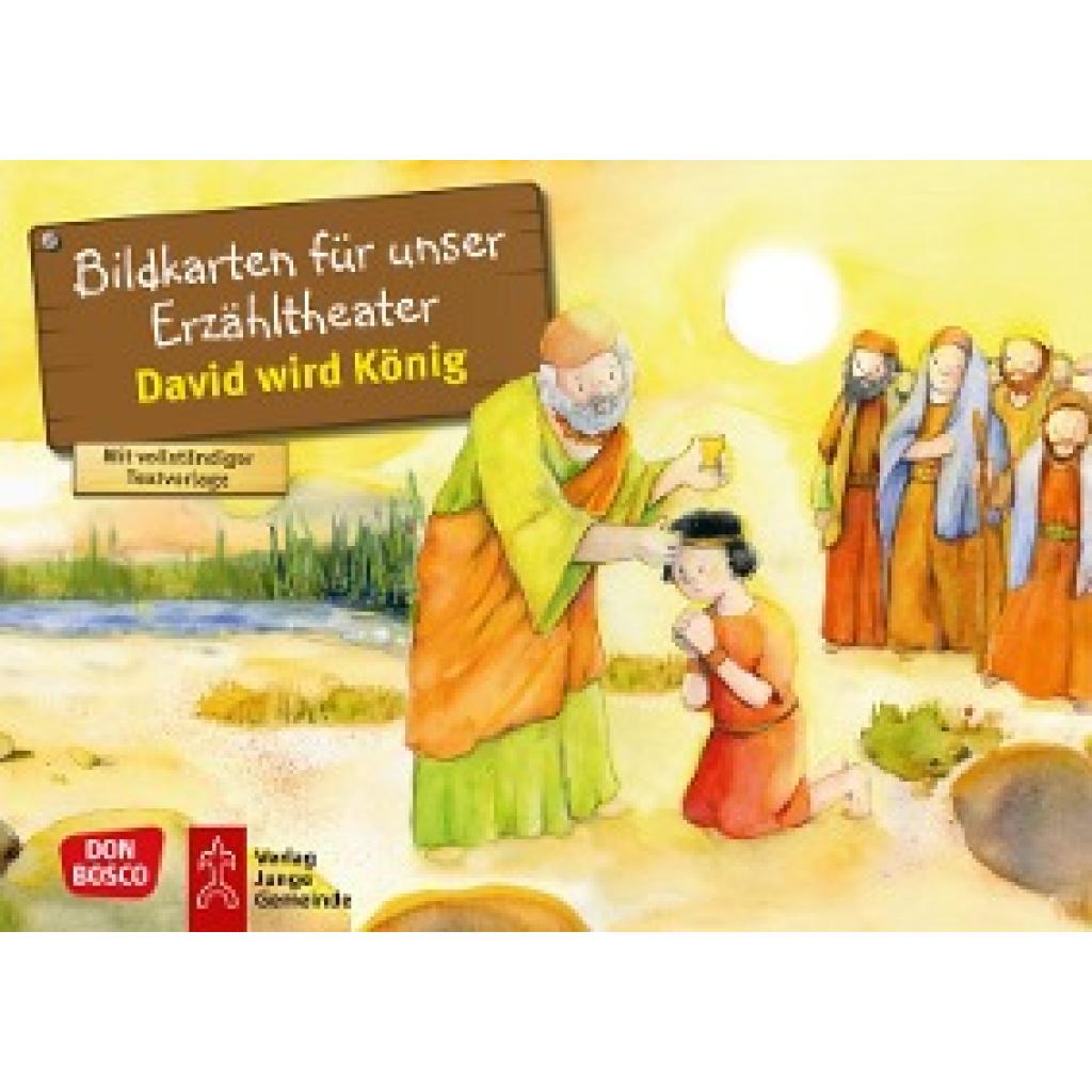 Nommensen, Klaus-Uwe: David wird König. Kamishibai Bildkartenset