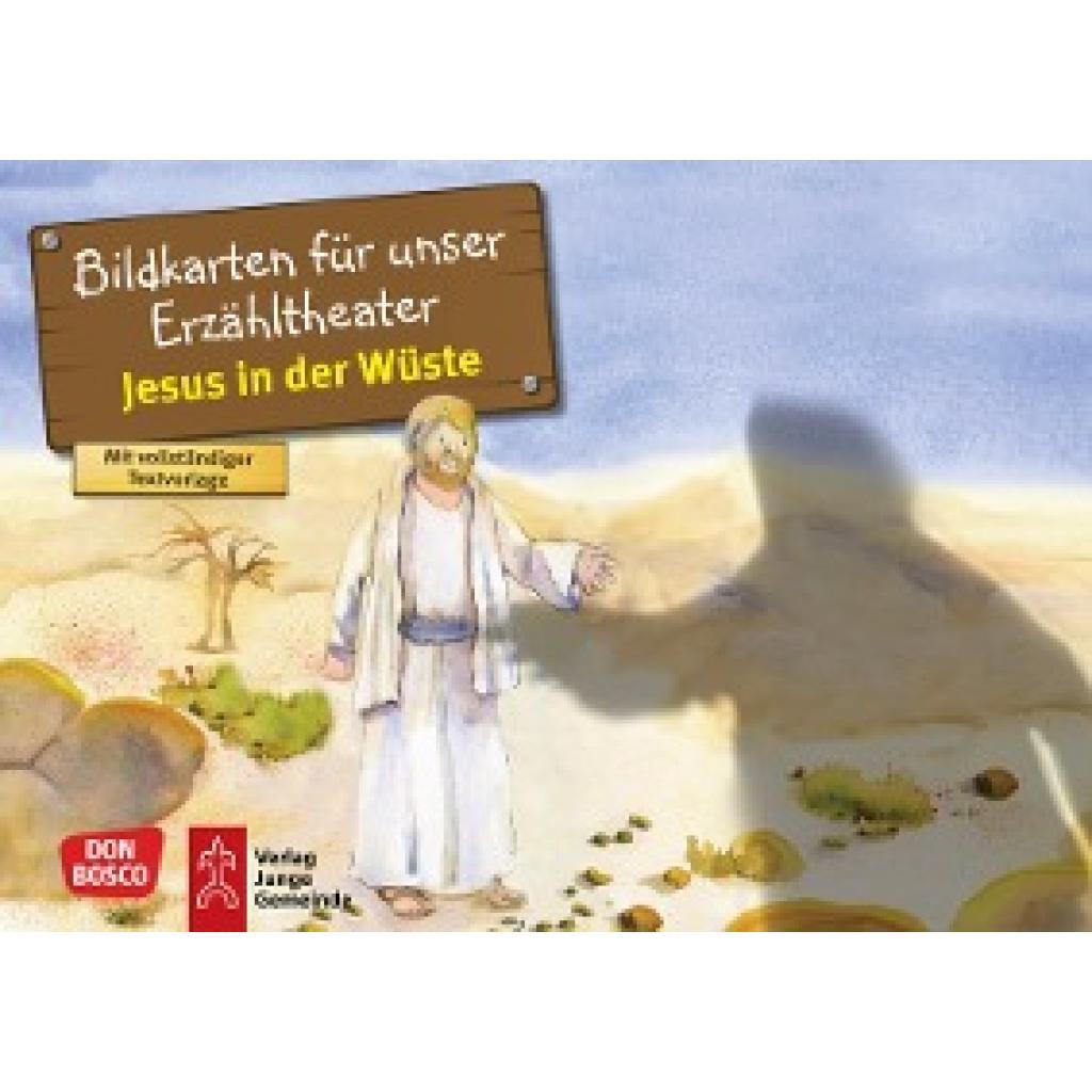 Hitzelberger, Peter: Jesus in der Wüste. Kamishibai Bildkartenset.