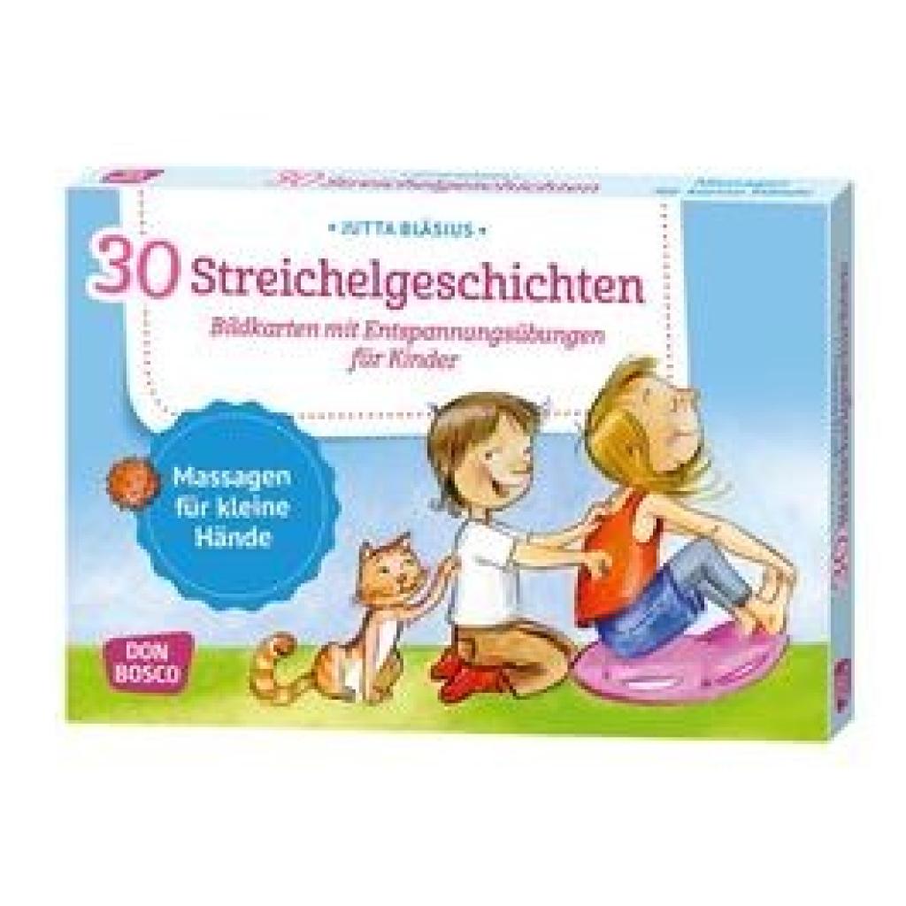 4260179514746 - Körperarbeit und innere Balance 30 Ideen auf Bildkarten   30 Streichelgeschichten - Jutta Bläsius Box