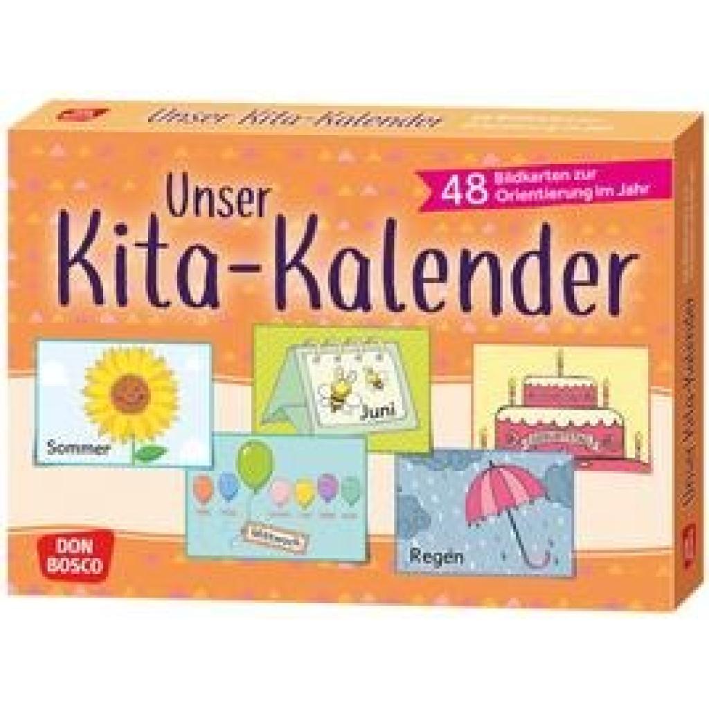 4260179514500 - Den Alltag mit Kindern in der Kita gestalten und strukturieren   Unser Kita-Kalender - Gesa Rensmann Box