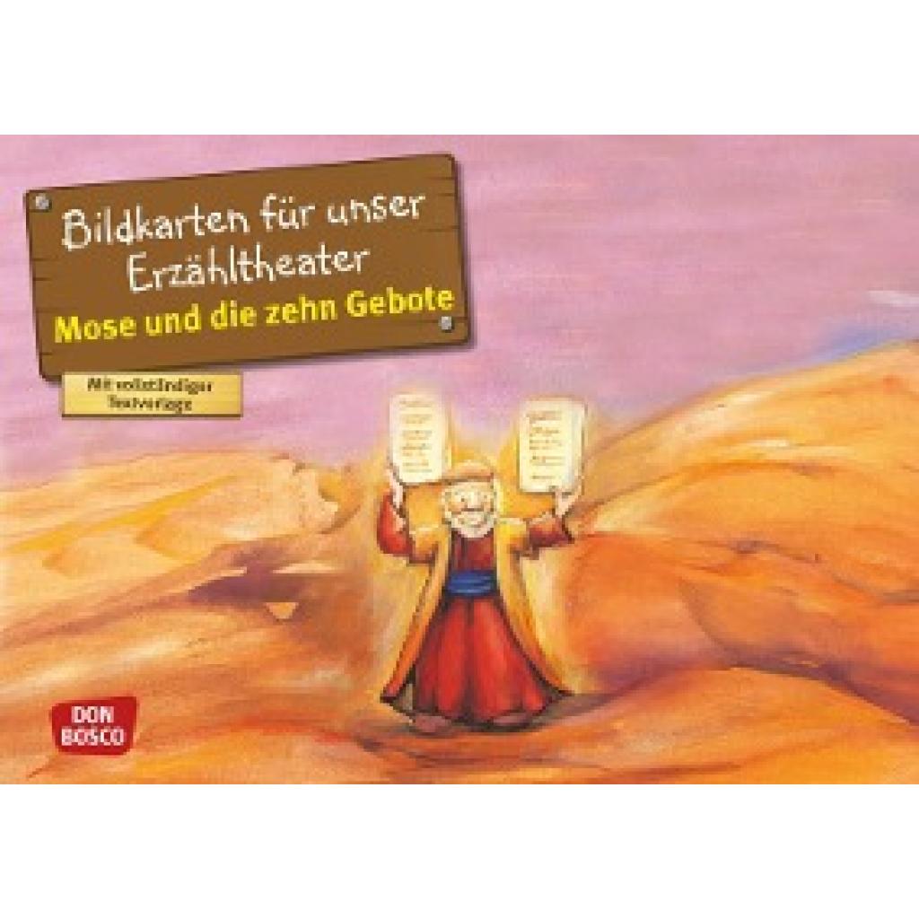 Brandt, Susanne: Mose und die Zehn Gebote. Kamishibai Bildkartenset.