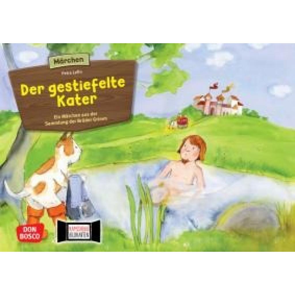 Grimm, Brüder: Der gestiefelte Kater. Kamishibai Bildkartenset.