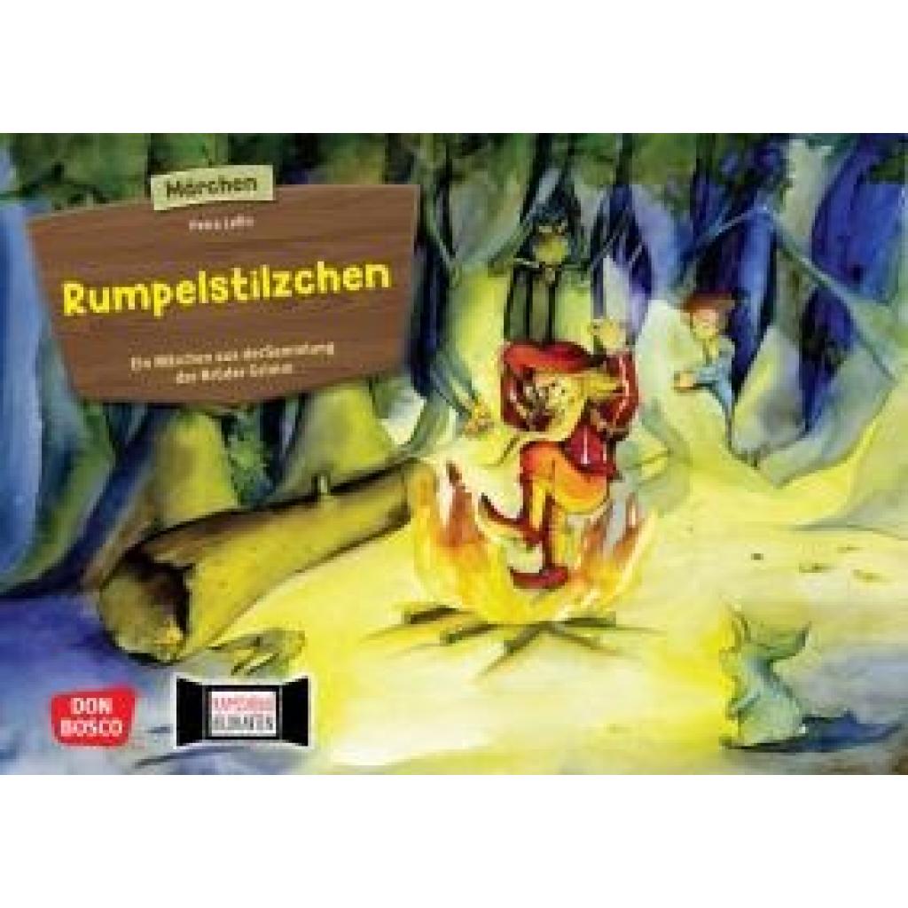 Grimm, Brüder: Rumpelstilzchen. Kamishibai Bildkartenset.